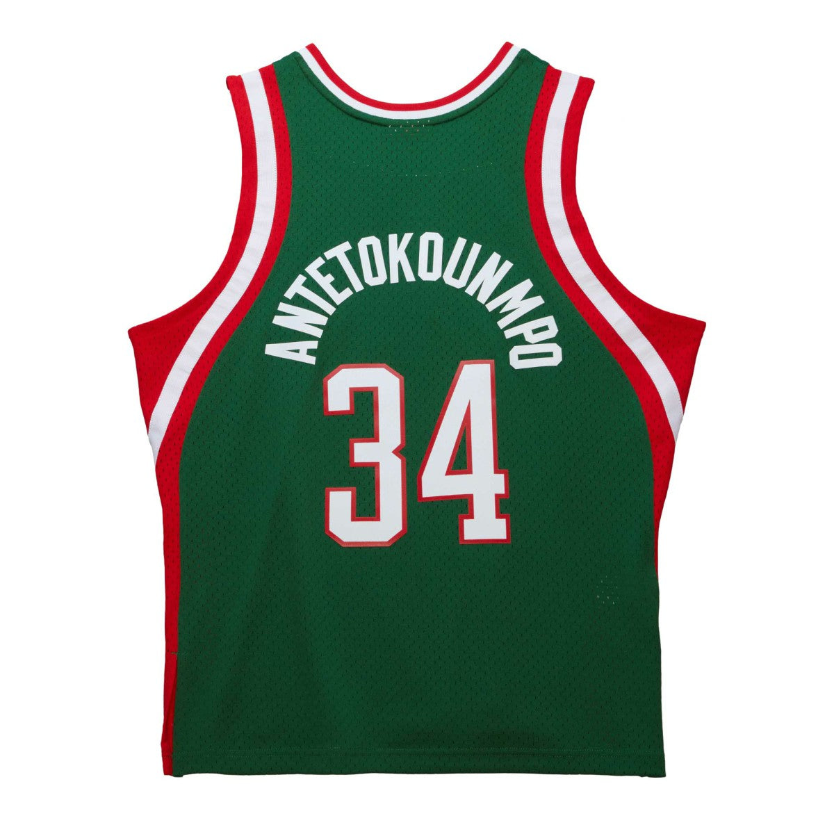 Mitchell & Ness Giannis Antetokounmpo Milwaukee Bucks 2013/14 Hardwood Classics Swingman Jersey Hunter Green