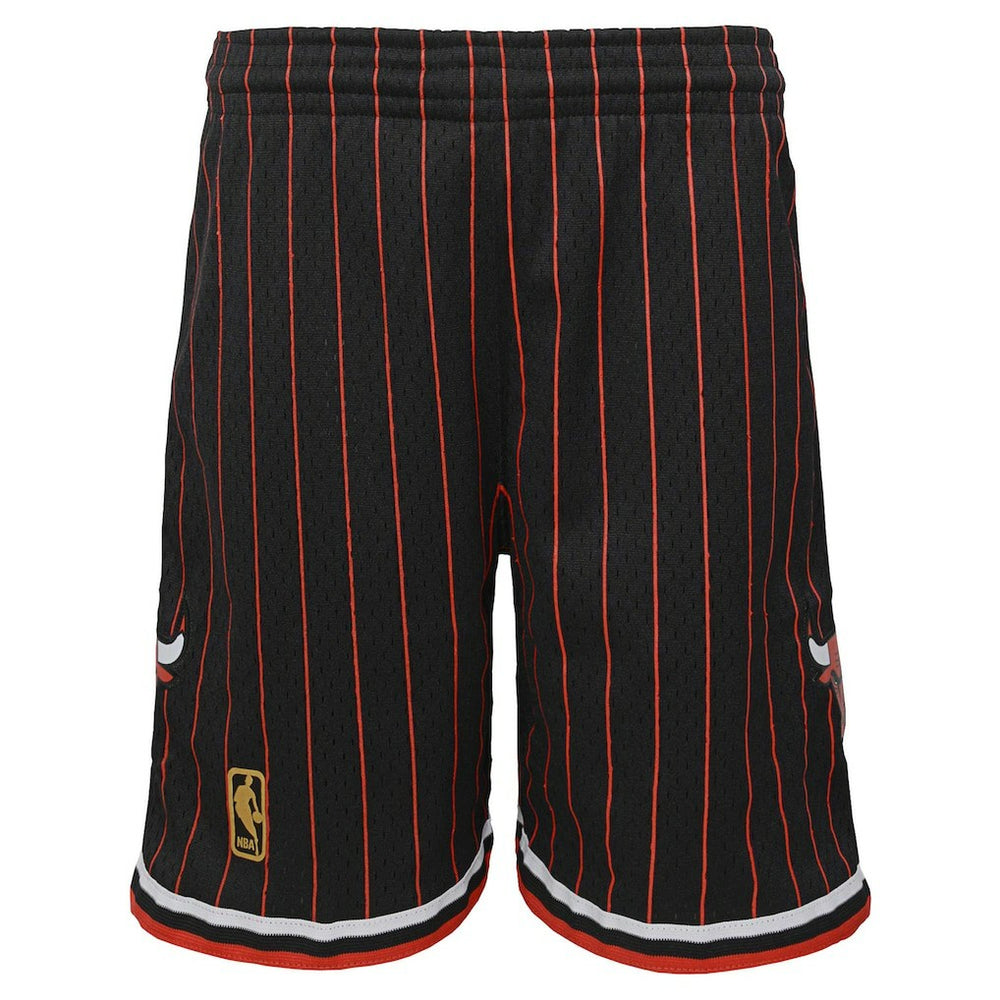 Mitchell & Ness Chicago Bulls Youth Hardwood Classics Swingman Shorts Black