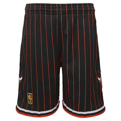 Mitchell & Ness Chicago Bulls Youth Hardwood Classics Swingman Shorts Black