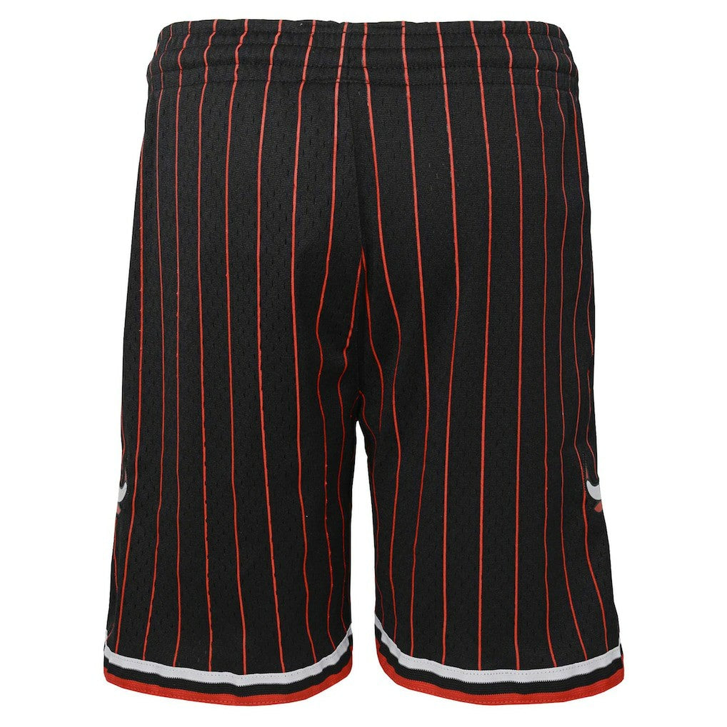 Mitchell & Ness Chicago Bulls Youth Hardwood Classics Swingman Shorts Black