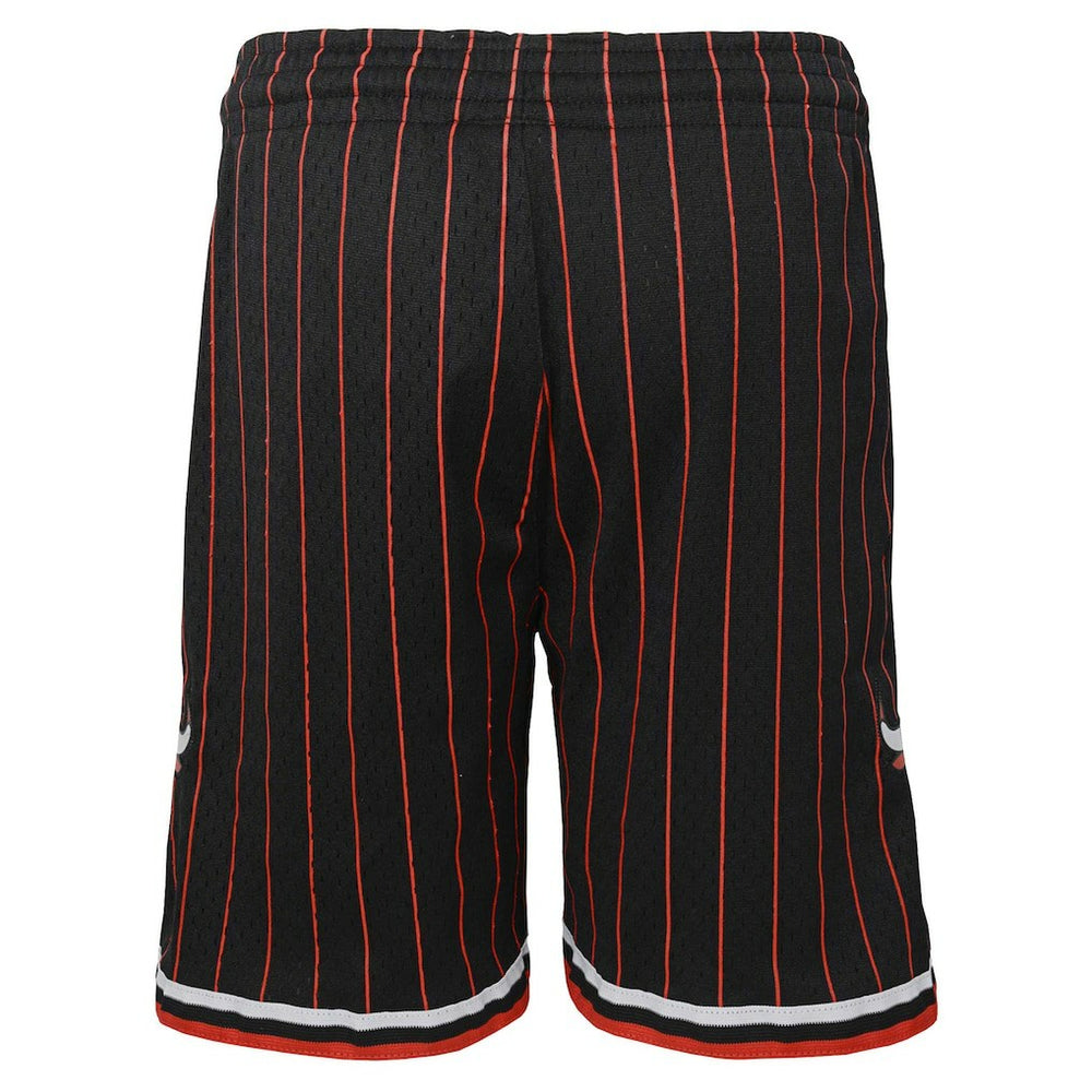 Mitchell & Ness Chicago Bulls Youth Hardwood Classics Swingman Shorts Black