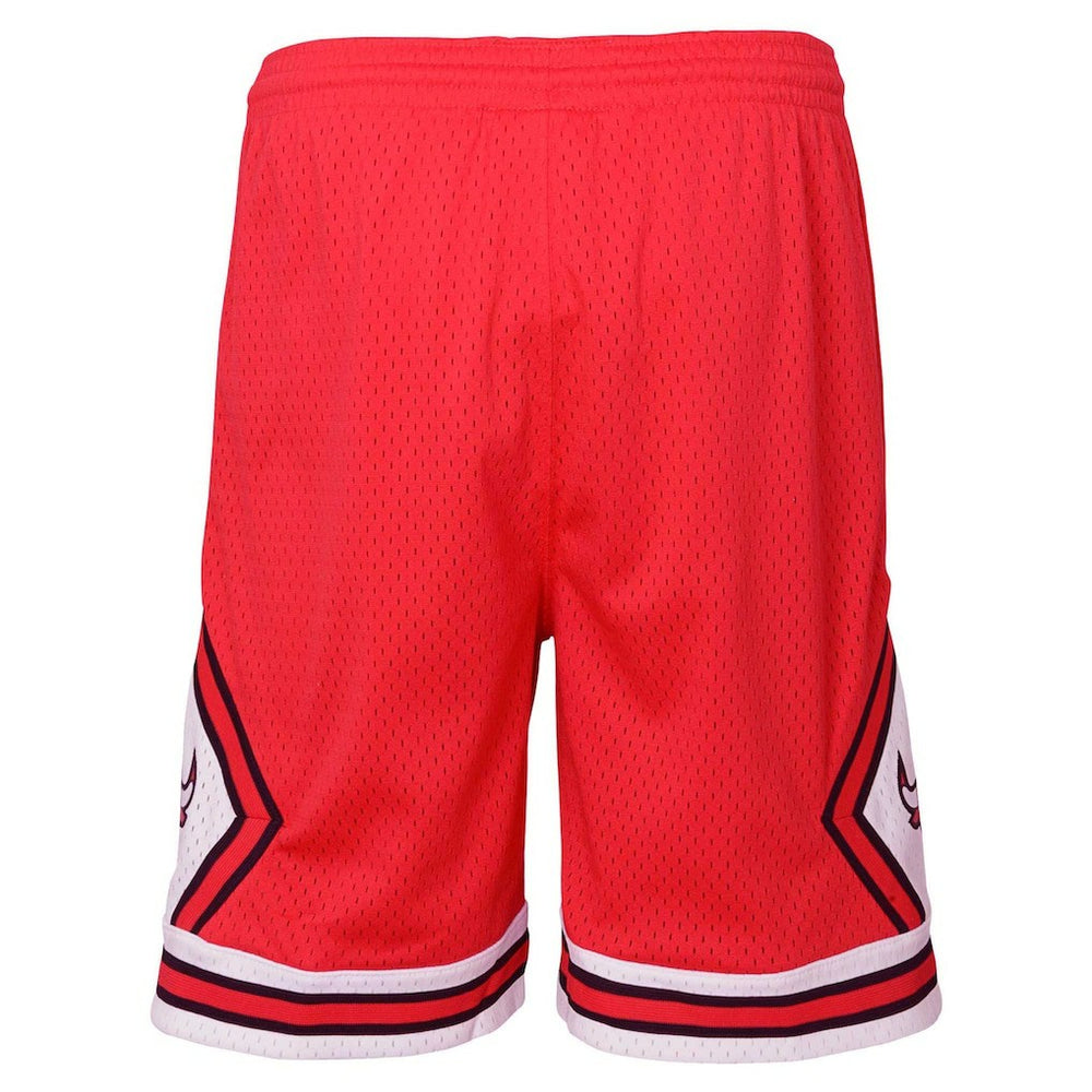 Mitchell & Ness Chicago Bulls Youth Hardwood Classics Swingman Shorts Red