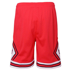 Mitchell & Ness Chicago Bulls Youth Hardwood Classics Swingman Shorts Red