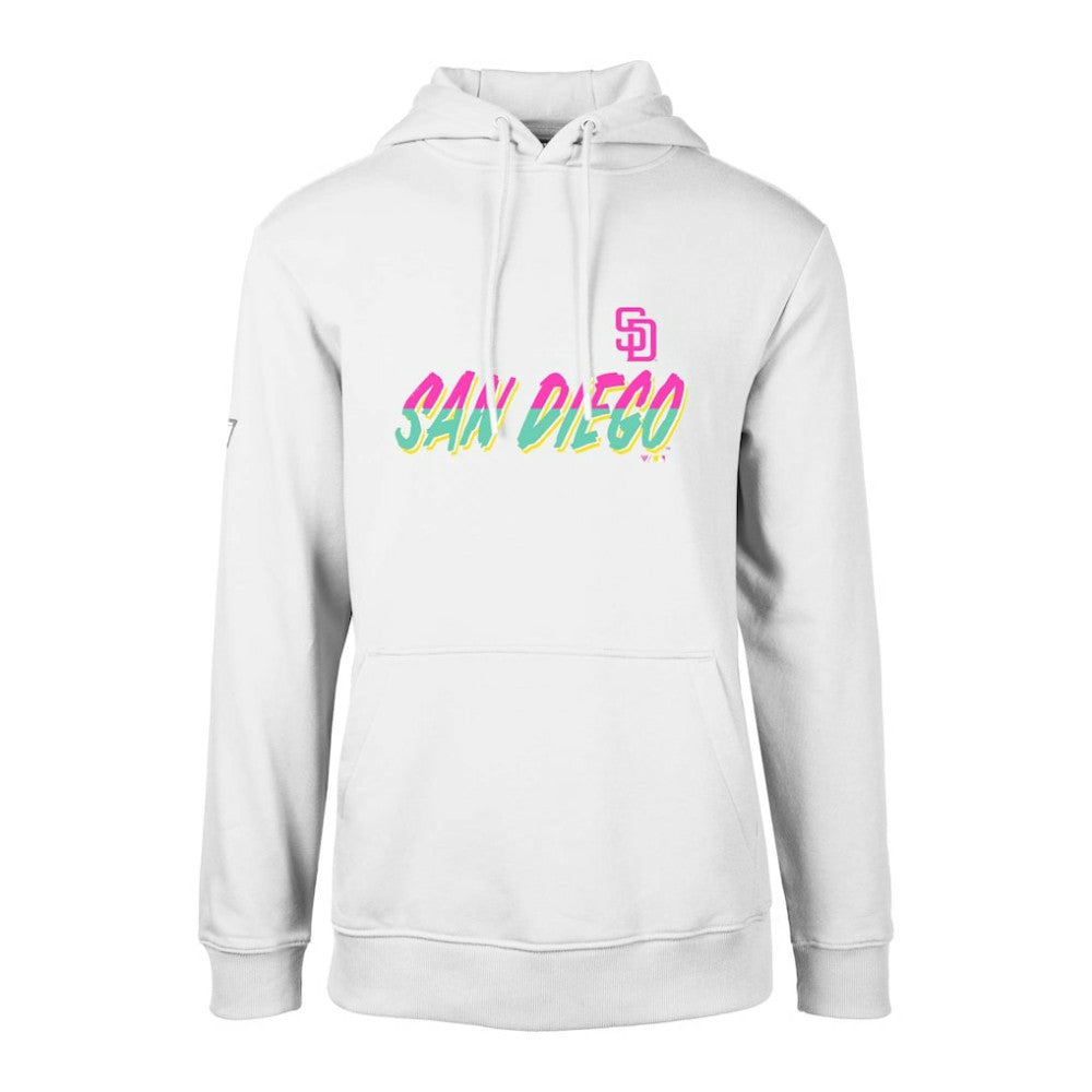 San Diego Padres Levelwear City Connect Podium Core Logo Pullover Hoodie Discount
