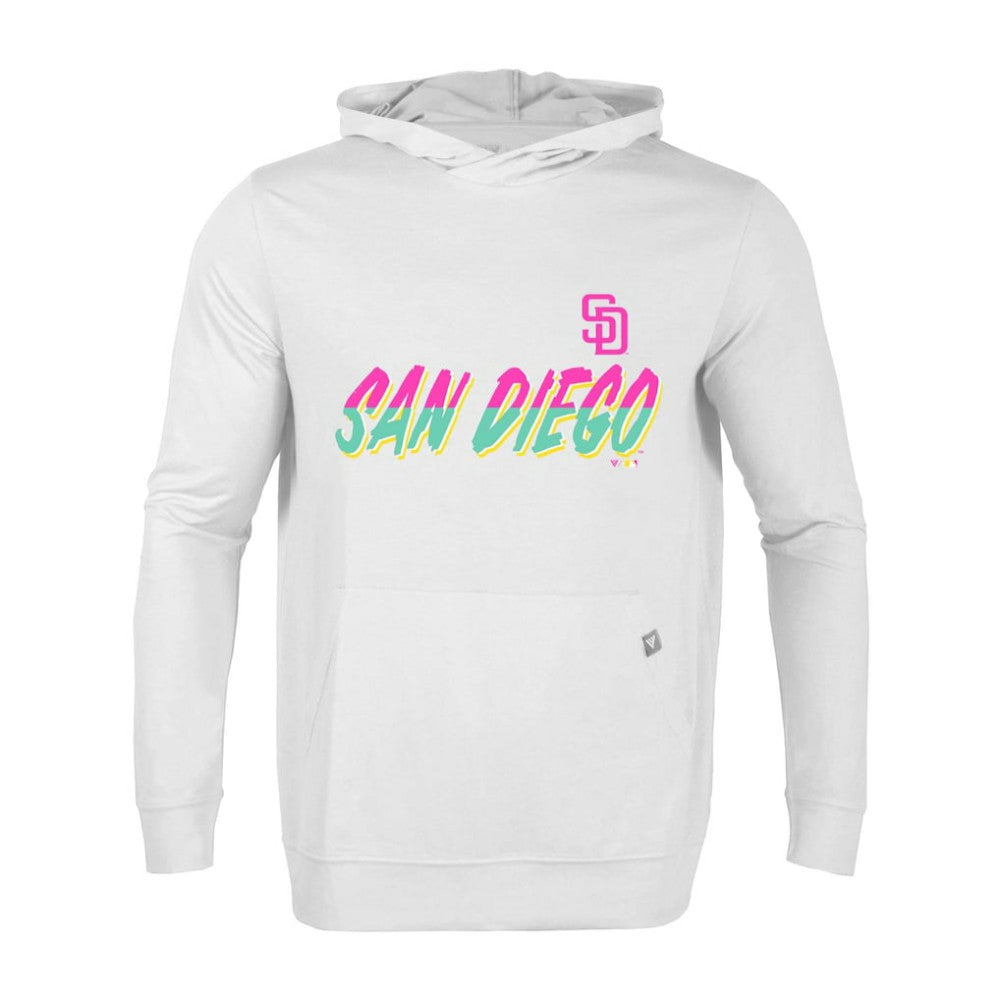 San Diego Padres Levelwear City Connect Relay Core Logo Pullover Hoodie for sale