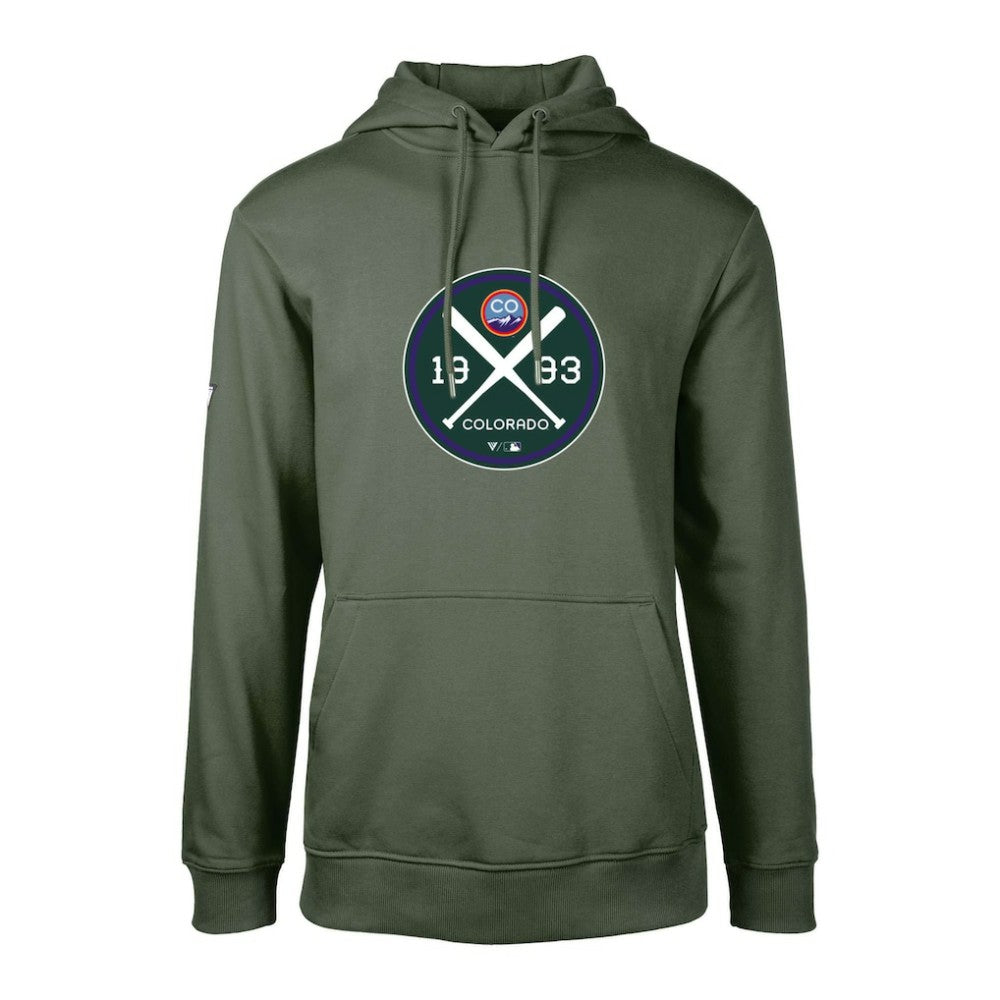 Colorado Rockies Levelwear City Connect Podium Strike Pullover Hoodie Outlet