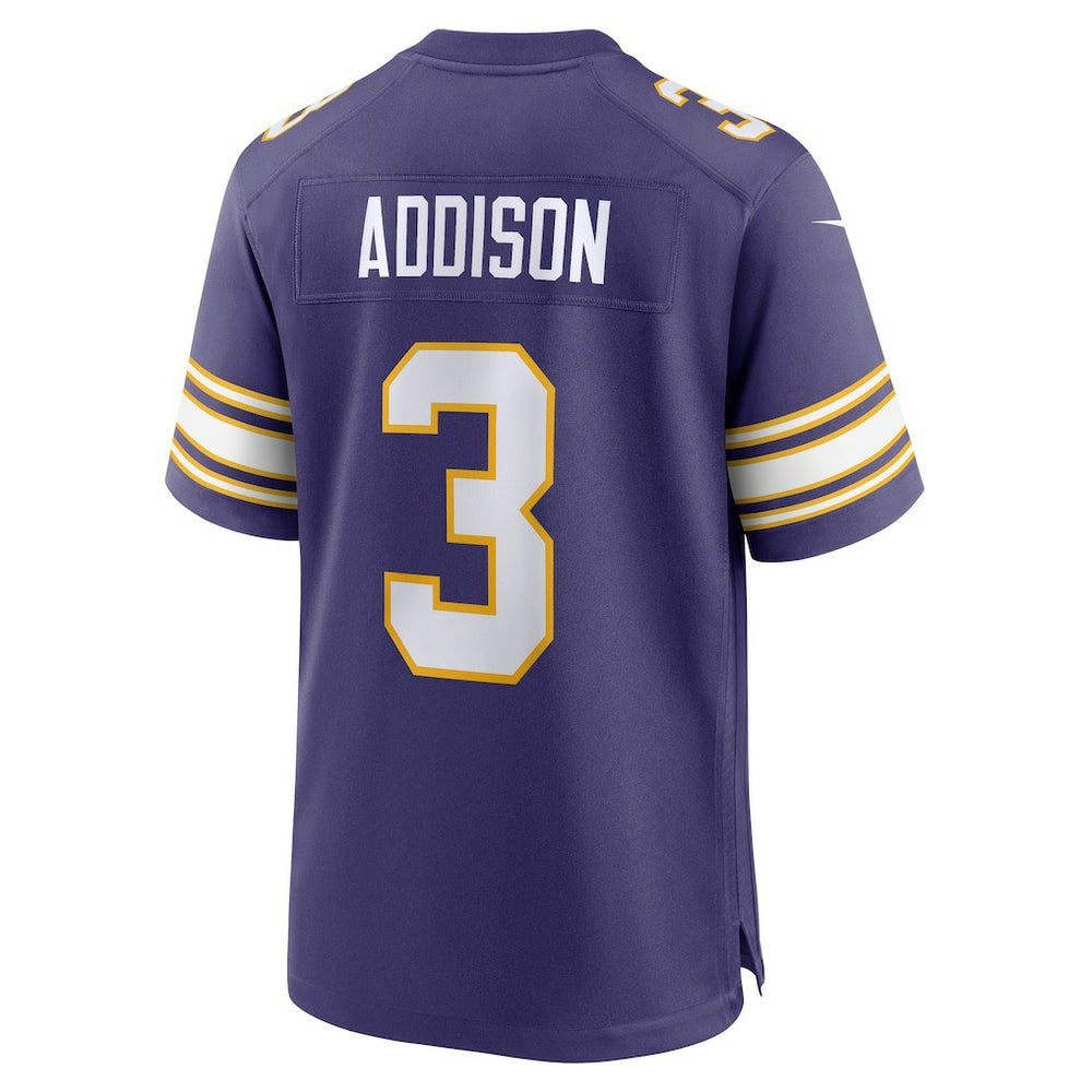 Jordan Addison Minnesota Vikings Alternate Game Jersey - Purple - Nike