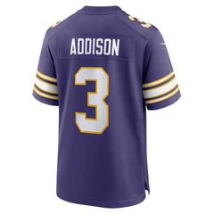 Jordan Addison Minnesota Vikings Alternate Game Jersey - Purple - Nike