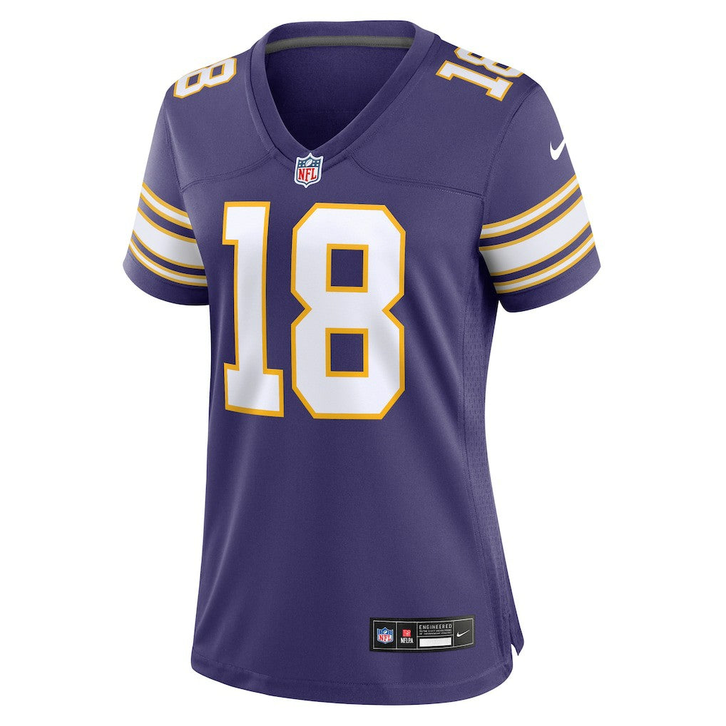Justin Jefferson Minnesota Vikings Women's Player Jersey - Purple - Nike