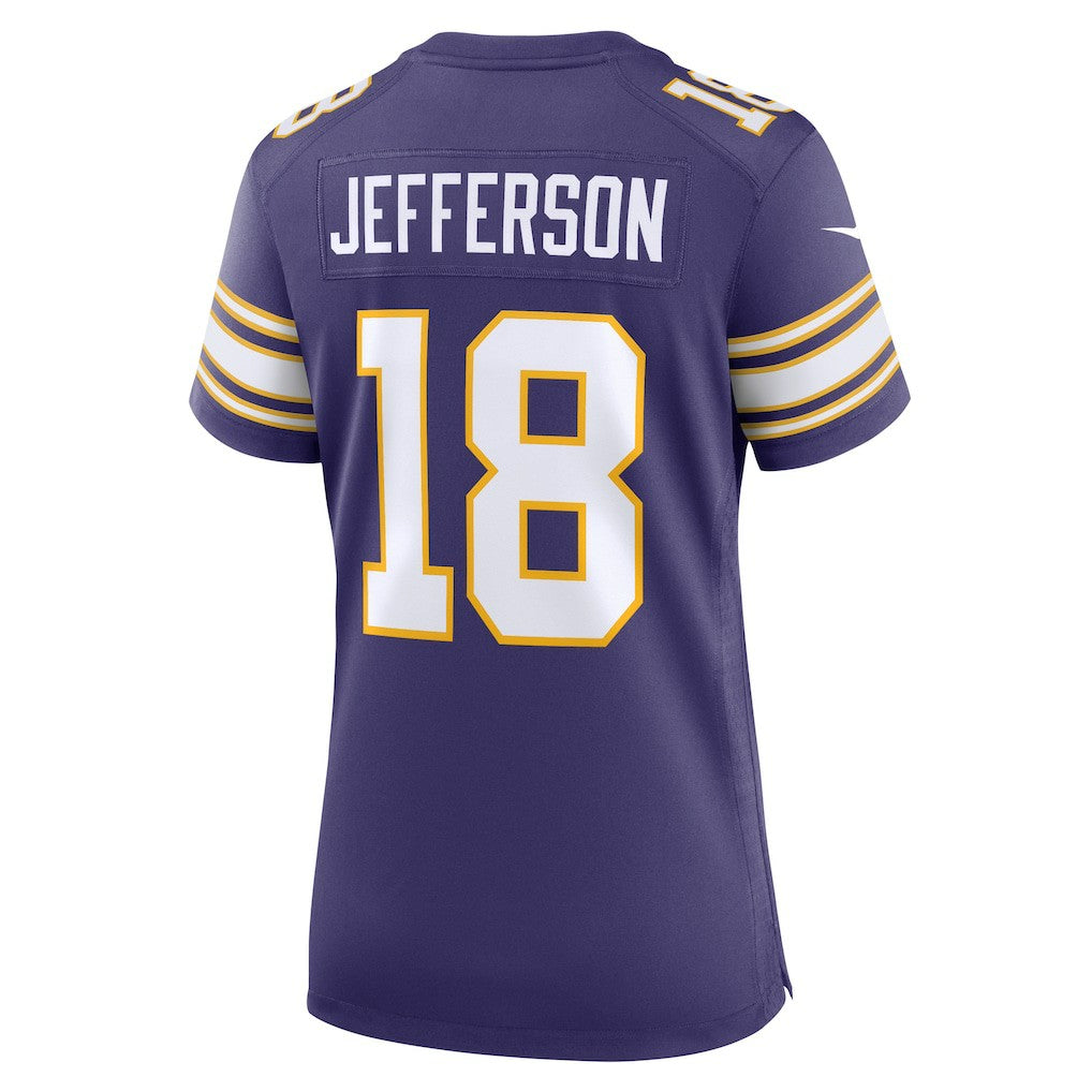 Justin Jefferson Minnesota Vikings Women's Player Jersey - Purple - Nike