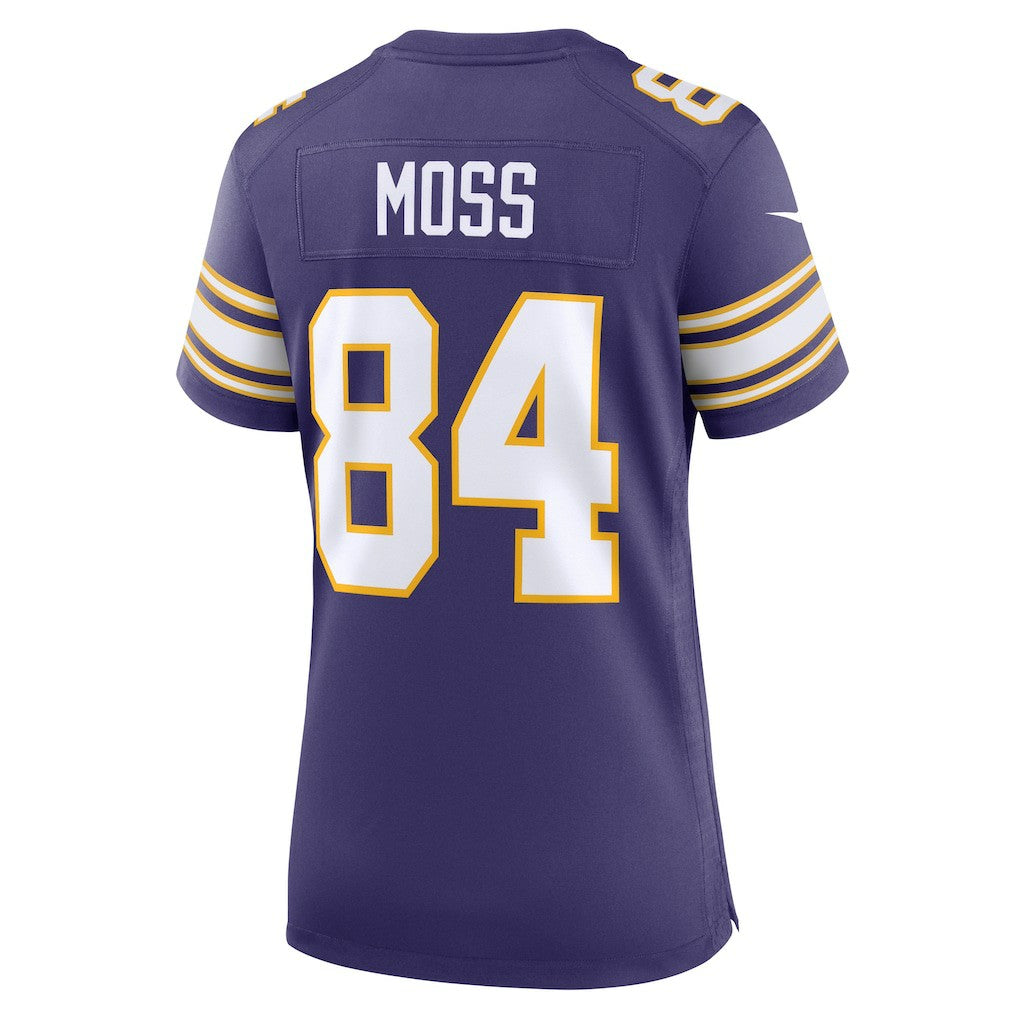 Randy Moss Minnesota Vikings Women's Classic Retired Player Game Jersey - Purple - Nike