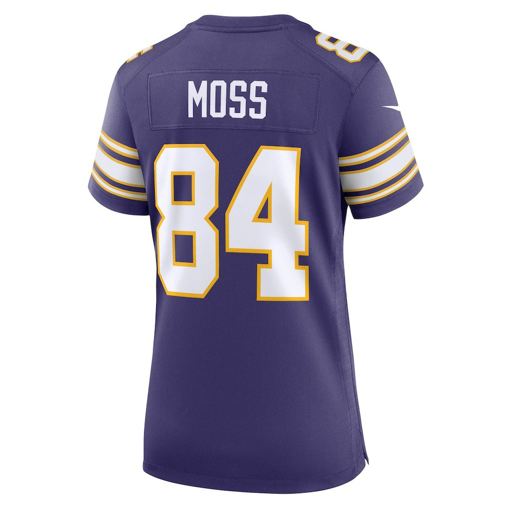 Randy Moss Minnesota Vikings Women's Classic Retired Player Game Jersey - Purple - Nike