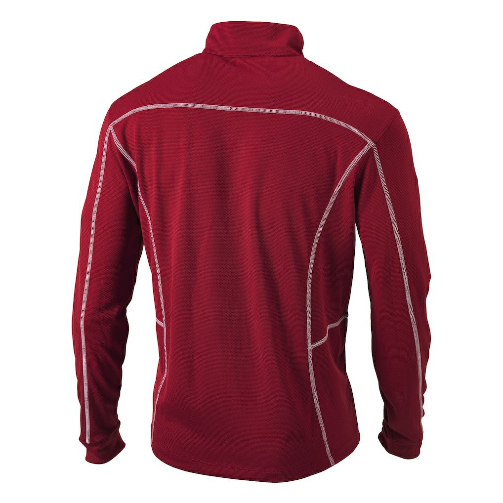 Columbia Cleveland Cavaliers Omni-Wick Shotgun Quarter-Zip Pullover Top Wine