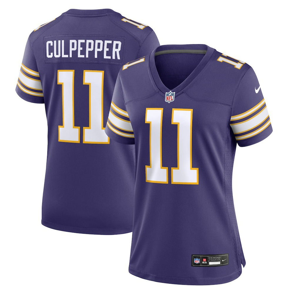 Daunte Culpepper Minnesota Vikings Women's Classic Retired Player Game Jersey - Purple - Nike