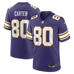 Cris Carter Minnesota Vikings Retired Player Alternate Game Jersey - Purple - Nike