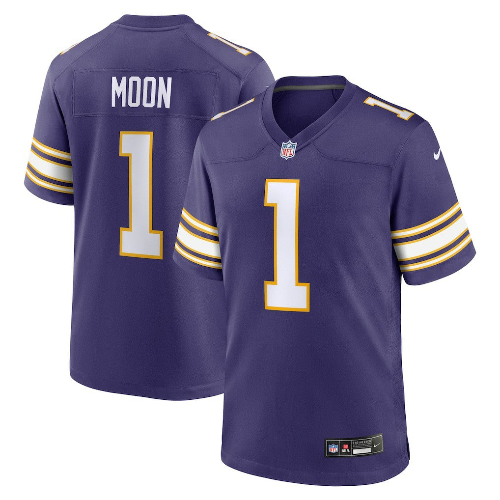 Warren Moon Minnesota Vikings Retired Player Alternate Game Jersey - Purple - Nike
