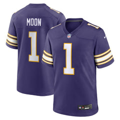 Warren Moon Minnesota Vikings Retired Player Alternate Game Jersey - Purple - Nike