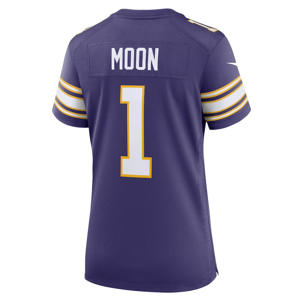 Warren Moon Minnesota Vikings Women's Classic Retired Player Game Jersey - Purple - Nike