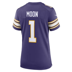 Warren Moon Minnesota Vikings Women's Classic Retired Player Game Jersey - Purple - Nike