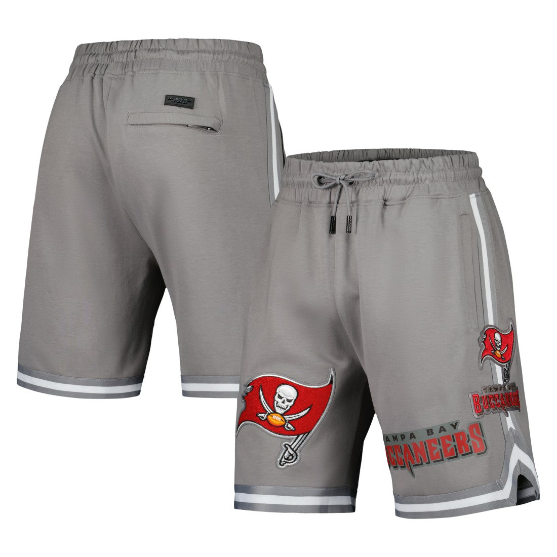 Tampa Bay Buccaneers Pro Standard Classic Chenille Shorts - Gray - NFL