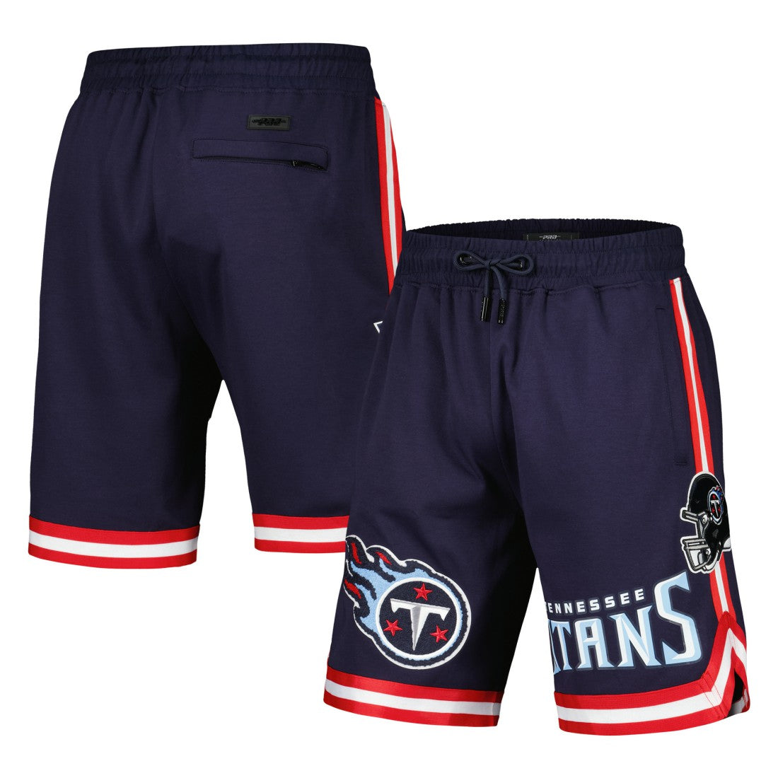 Tennessee Titans Pro Standard Classic Chenille Shorts - Navy - NFL