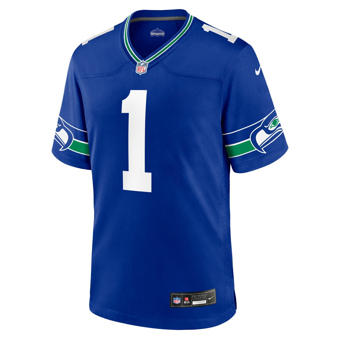 Warren Moon Seattle Seahawks Retired Player Alternate Game Jersey - Royal - Nike