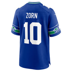 Jim Zorn Seattle Seahawks Retired Player Alternate Game Jersey - Royal - Nike