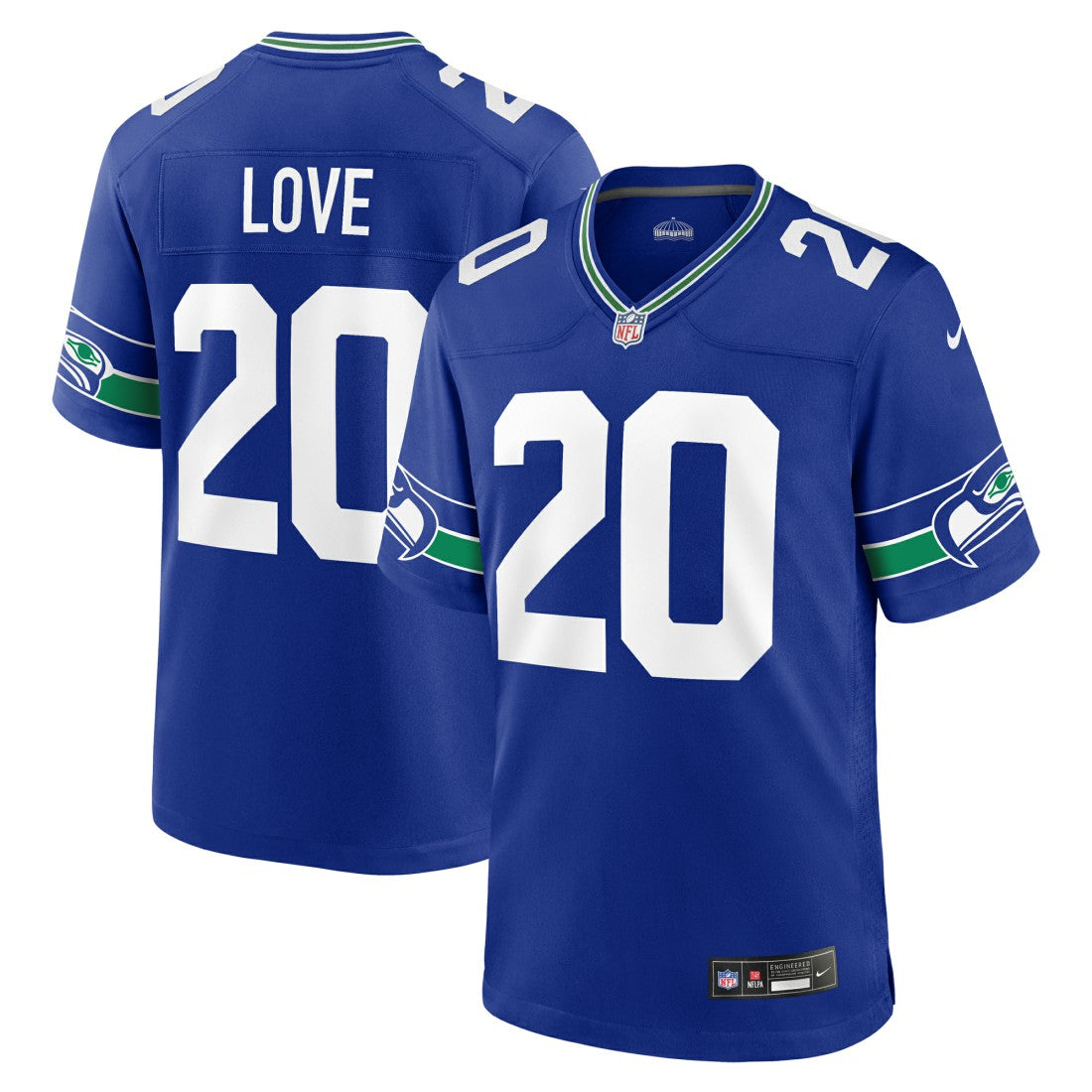 Julian Love Seattle Seahawks Alternate Game Jersey - Royal - Nike