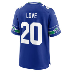 Julian Love Seattle Seahawks Alternate Game Jersey - Royal - Nike