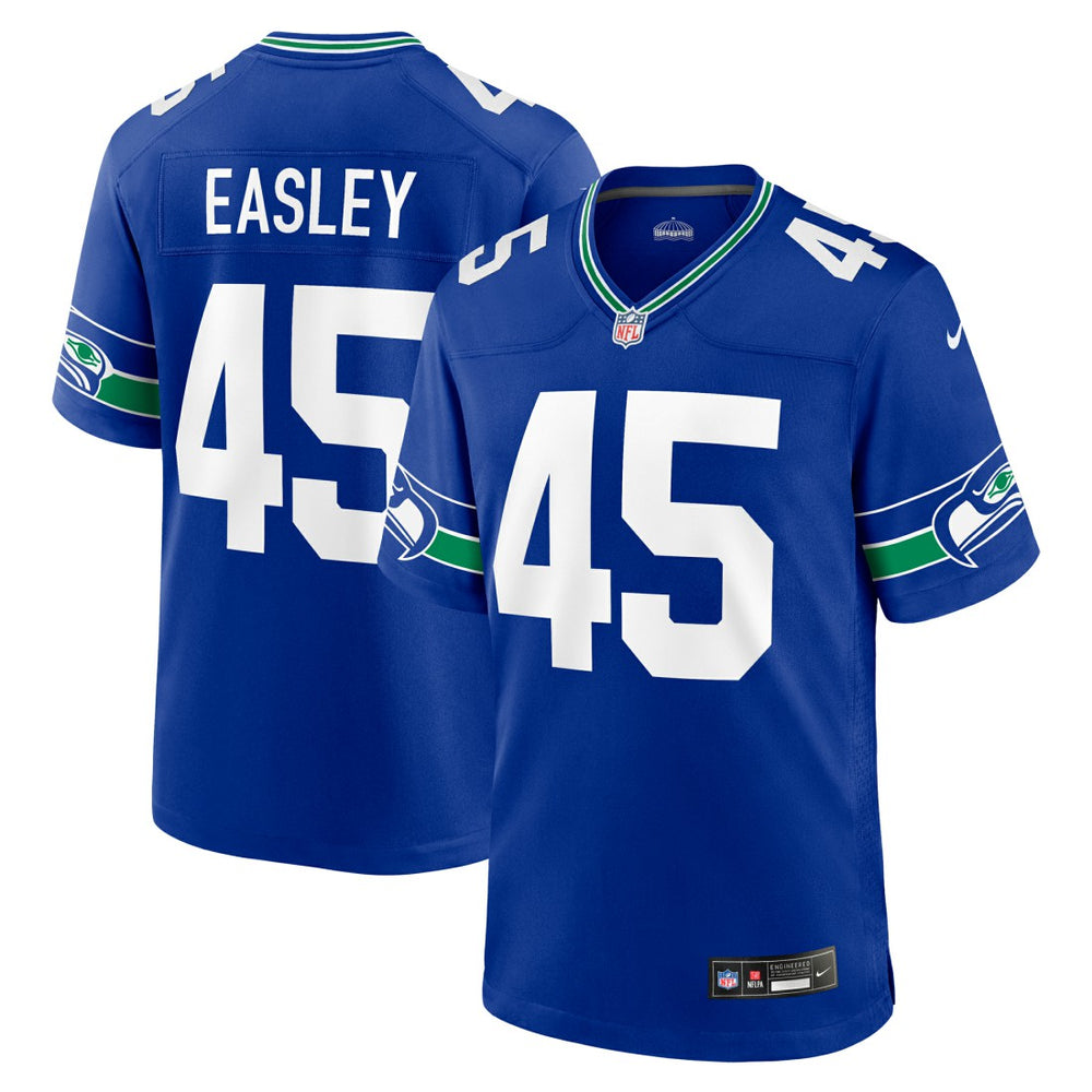 Kenny Easley Seattle Seahawks Retired Player Alternate Game Jersey - Royal - Nike