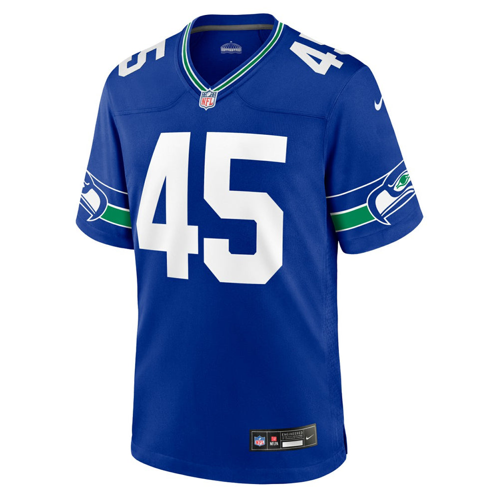 Kenny Easley Seattle Seahawks Retired Player Alternate Game Jersey - Royal - Nike