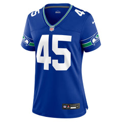 Kenny Easley Seattle Seahawks Women's Throwback Retired Player Game Jersey - Royal - Nike