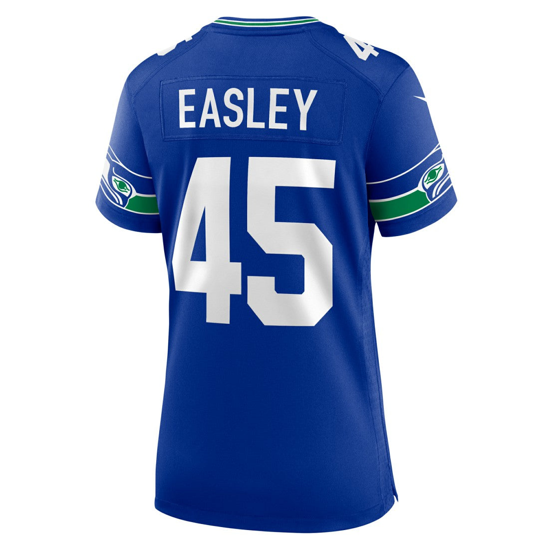 Kenny Easley Seattle Seahawks Women's Throwback Retired Player Game Jersey - Royal - Nike