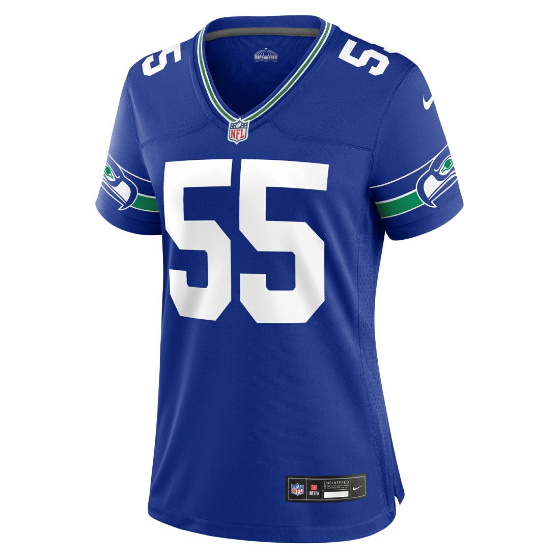 Brian Bosworth Seattle Seahawks Women's Throwback Retired Player Game Jersey - Royal - Nike