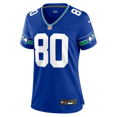 Steve Largent Seattle Seahawks Women's Throwback Retired Player Game Jersey - Royal - Nike