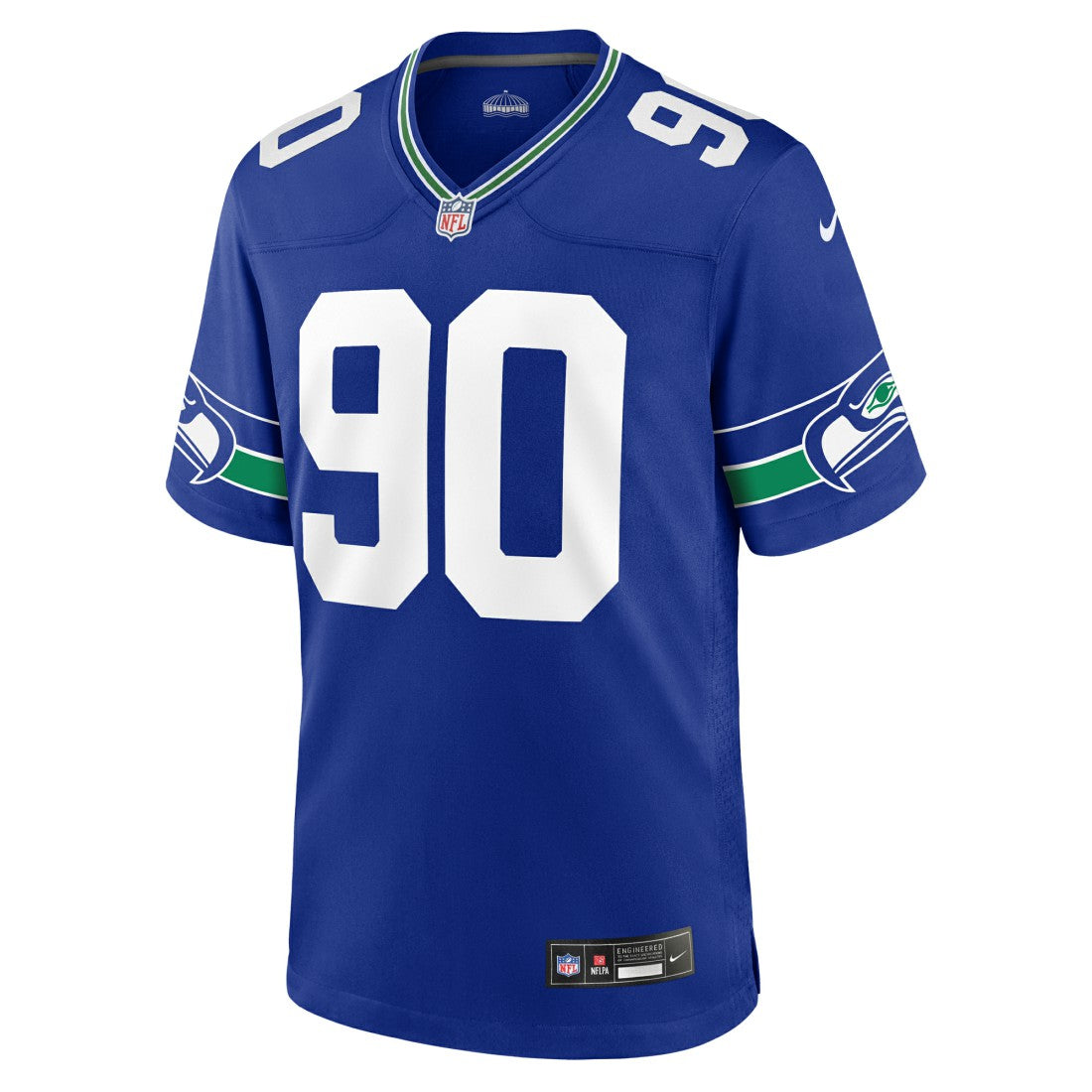 Jarran Reed Seattle Seahawks Alternate Game Jersey - Royal - Nike