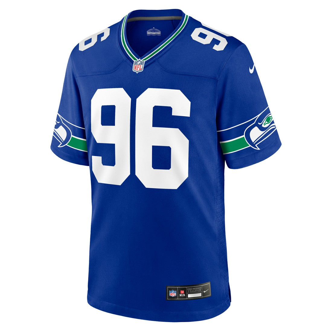 Cortez Kennedy Seattle Seahawks Retired Player Alternate Game Jersey - Royal - Nike