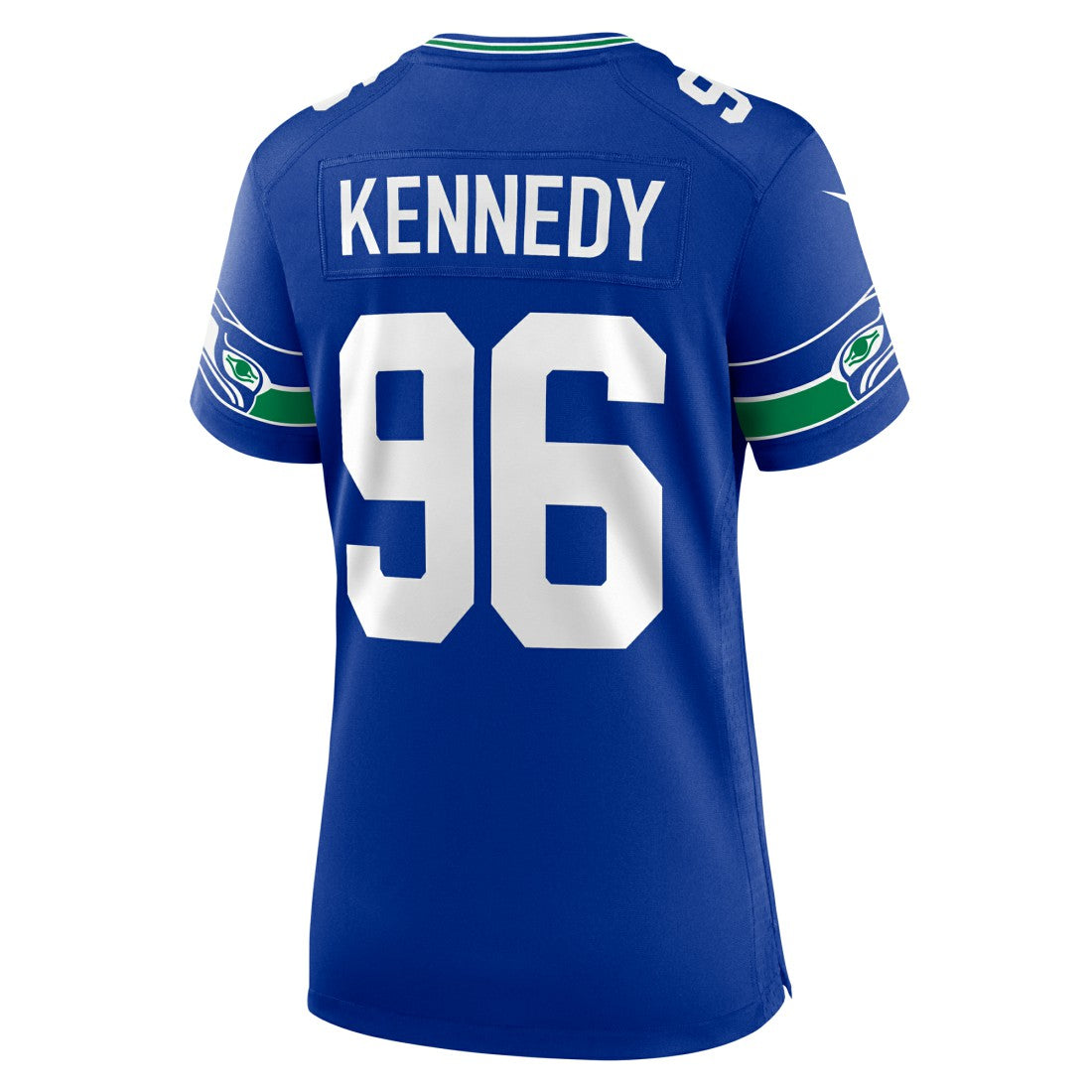 Cortez Kennedy Seattle Seahawks Women's Throwback Player Game Jersey - Royal - Nike