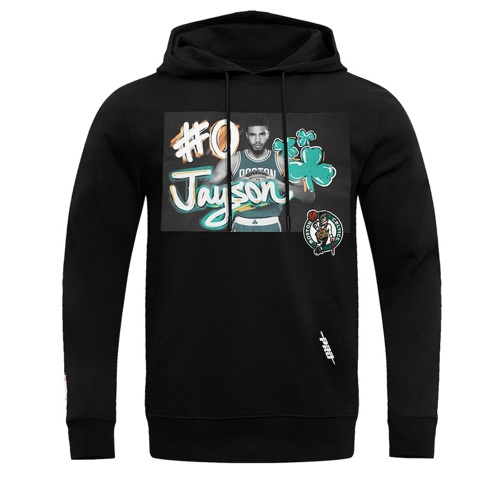 Jayson Tatum Boston Celtics Pro Standard Player Yearbook Pullover Hoodie Black