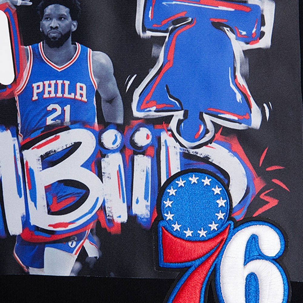 Joel Embiid Philadelphia 76ers Pro Standard Player Yearbook Pullover Hoodie Black