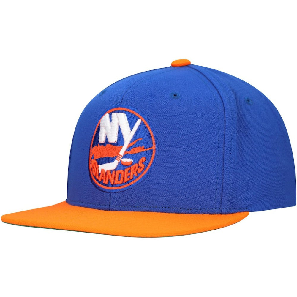 New York Islanders Mitchell & Ness Core Team Ground 2.0 Snapback Hat - Royal | NHL discount