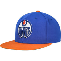 Edmonton Oilers Mitchell & Ness Core Team Ground 2.0 Snapback Hat - Blue | NHL sale