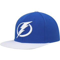 Tampa Bay Lightning Mitchell & Ness Core Team Ground 2.0 Snapback Hat - Blue | NHL on sale