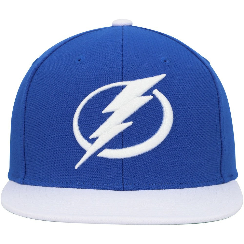 Tampa Bay Lightning Mitchell & Ness Core Team Ground 2.0 Snapback Hat - Blue | NHL on sale