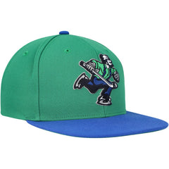 Vancouver Canucks Mitchell & Ness Core Team Ground 2.0 Snapback Hat - Green | NHL sale