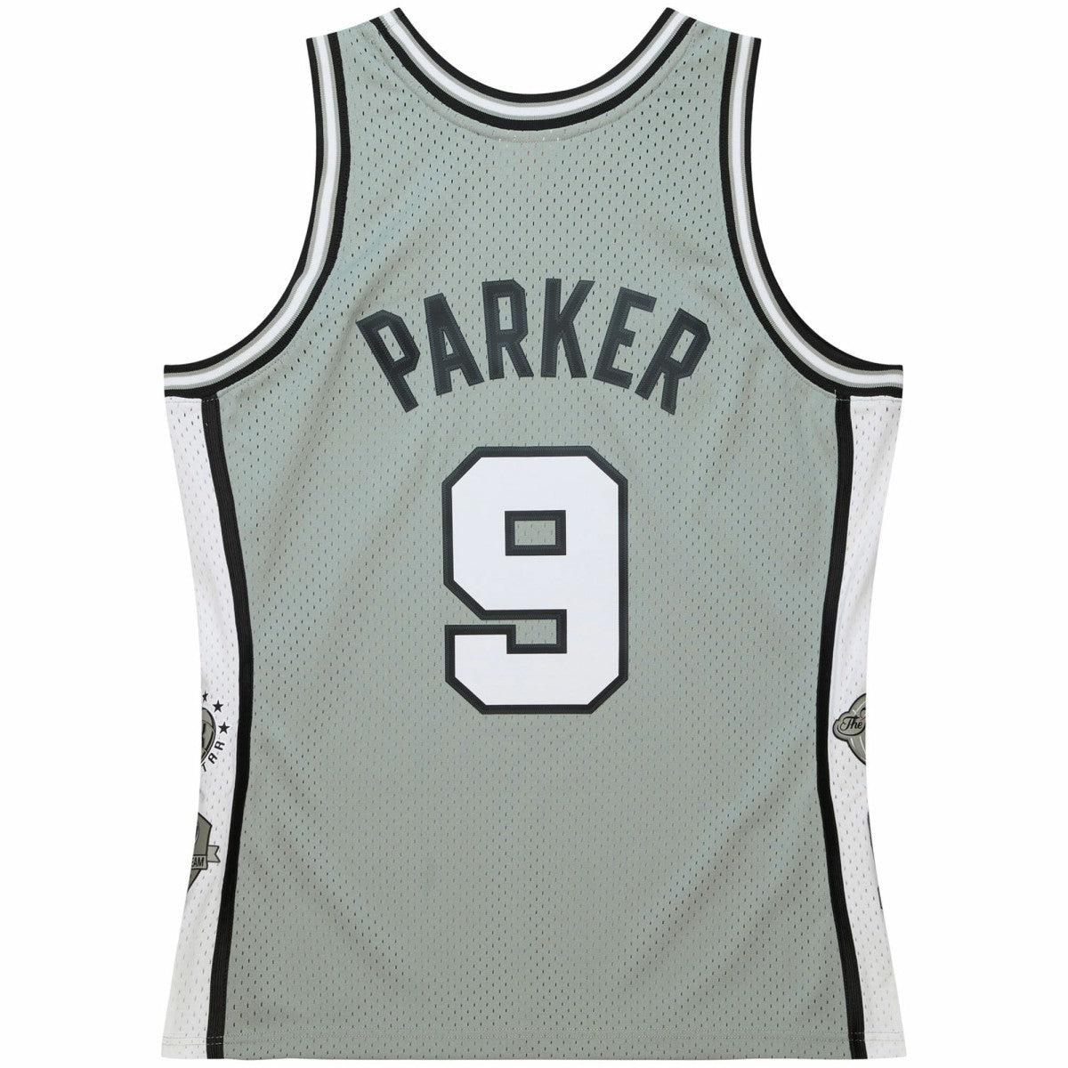 Mitchell & Ness Tony Parker San Antonio Spurs Unisex Hall of Fame Class of 2023 Throwback Swingman Jersey Gray