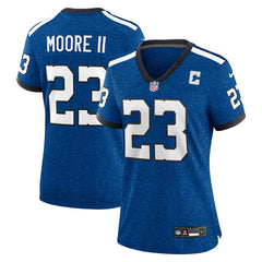 Kenny Moore II Indianapolis Colts Women's Indiana Nights Alternate Game Jersey - Royal - Nike