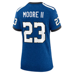 Kenny Moore II Indianapolis Colts Women's Indiana Nights Alternate Game Jersey - Royal - Nike