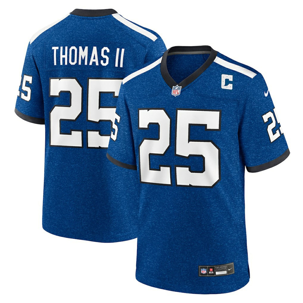 Rodney Thomas II Indianapolis Colts Alternate Game Jersey - Blue - Nike