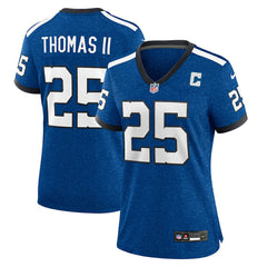 Rodney Thomas II Indianapolis Colts Women's Indiana Nights Alternate Game Jersey - Royal - Nike